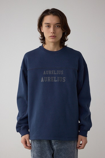 裏起毛パイピングデザイントップス 詳細画像