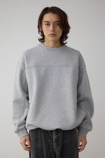 裏起毛パイピングデザイントップス 詳細画像