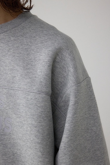 裏起毛パイピングデザイントップス 詳細画像