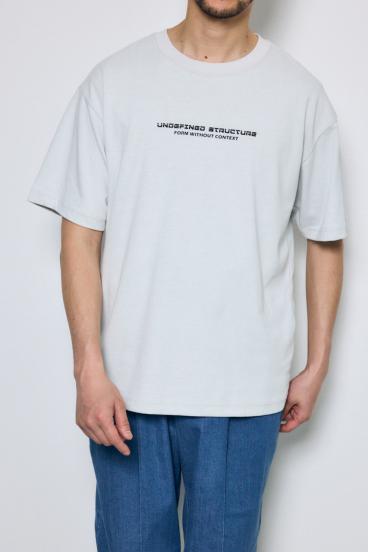 配色メッシュロゴTEE