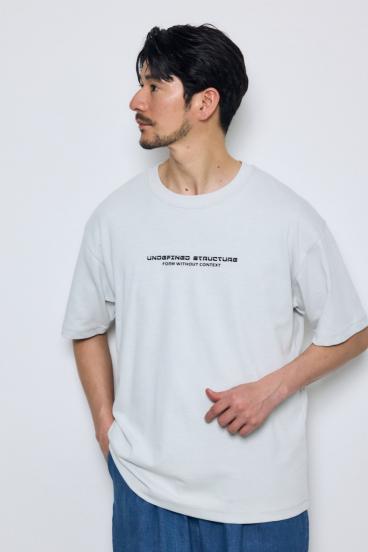 配色メッシュロゴTEE