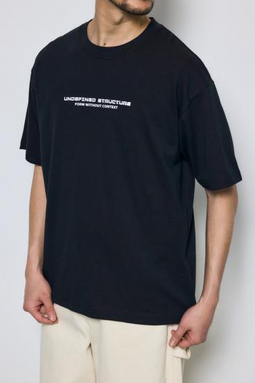 配色メッシュロゴTEE