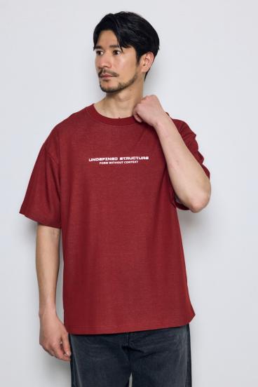 配色メッシュロゴTEE