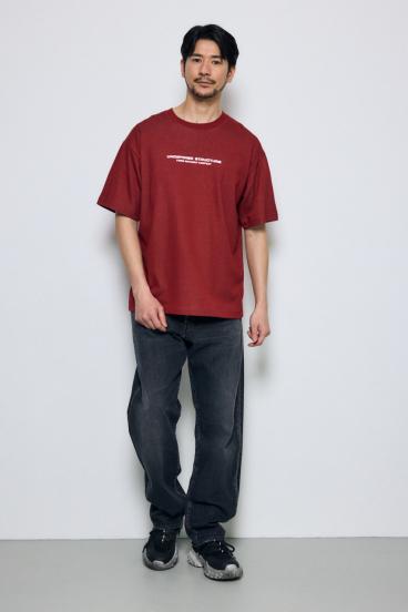 配色メッシュロゴTEE 詳細画像