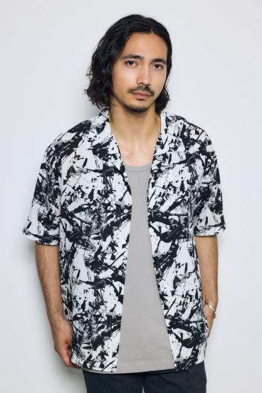 総柄アロハシャツ