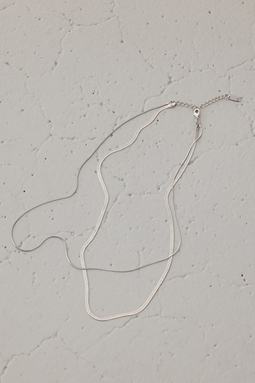 2連チェーンネックレス 詳細画像