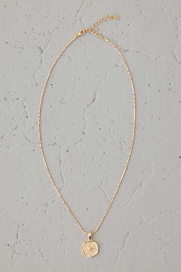 スネークチェーンコインネックレス 詳細画像