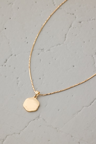 スネークチェーンコインネックレス 詳細画像