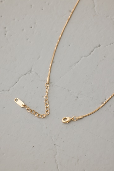 スネークチェーンコインネックレス 詳細画像