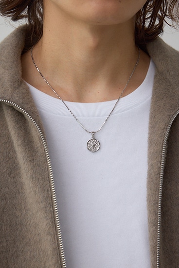 スネークチェーンコインネックレス