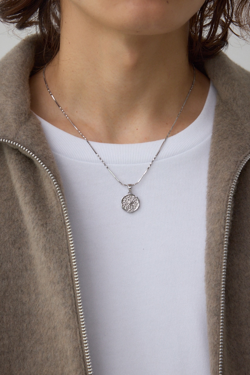 スネークチェーンコインネックレス