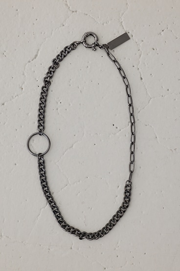 ミックスチェーンネックレス 詳細画像