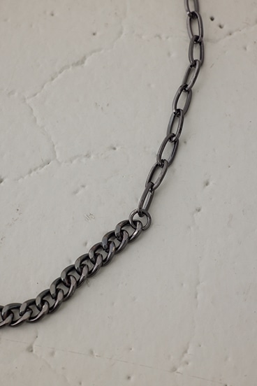 ミックスチェーンネックレス 詳細画像