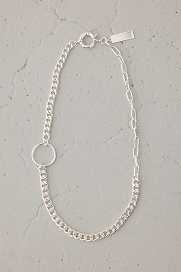 ミックスチェーンネックレス 詳細画像