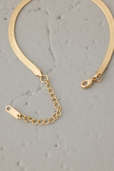 スネークチェーンブレスレット 詳細画像