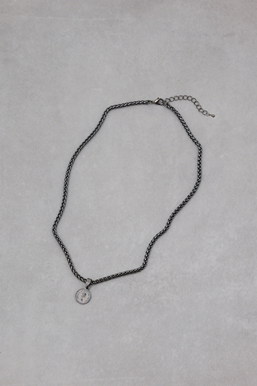 ツイストチェーンコインネックレス 詳細画像