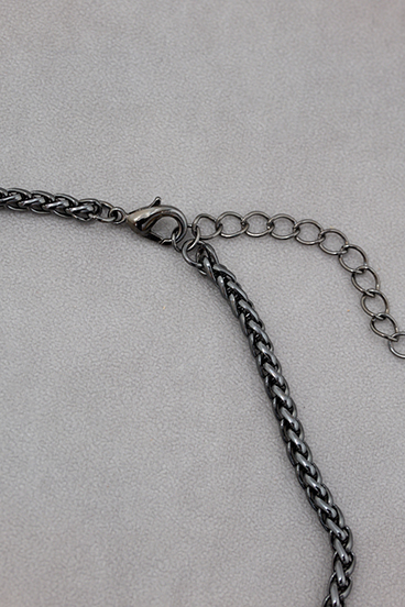 ツイストチェーンコインネックレス 詳細画像