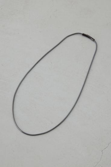 シンプルスネークチェーンネックレス 詳細画像