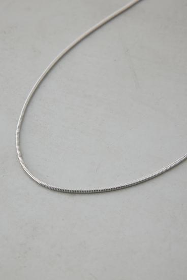 シンプルスネークチェーンネックレス 詳細画像
