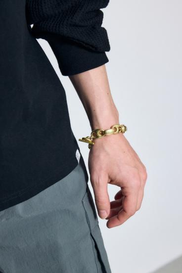 クラッシュチェーンブレスレット 詳細画像