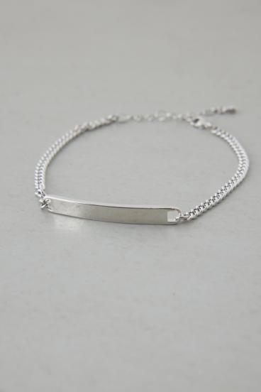 プレートブレスレット 詳細画像