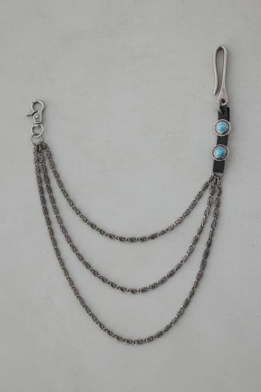 ターコイズウォレットチェーン