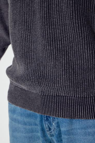 ヴィンテージウォッシュニットトップス 詳細画像