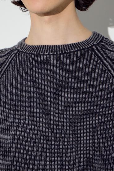 ヴィンテージウォッシュニットトップス 詳細画像