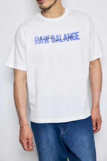 ダブルロゴプリントTEE