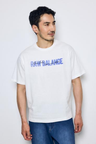 ダブルロゴプリントTEE 詳細画像