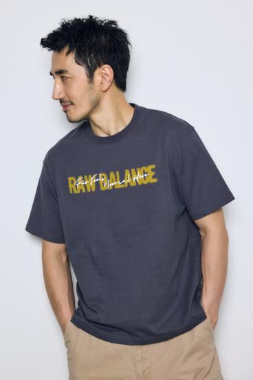 ダブルロゴプリントTEE