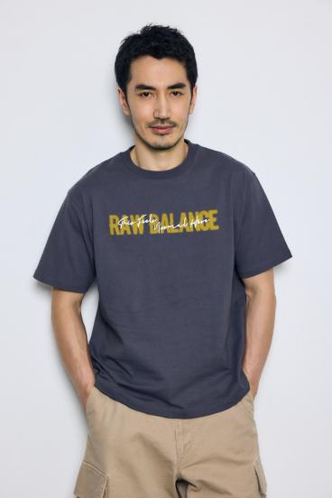 ダブルロゴプリントTEE 詳細画像