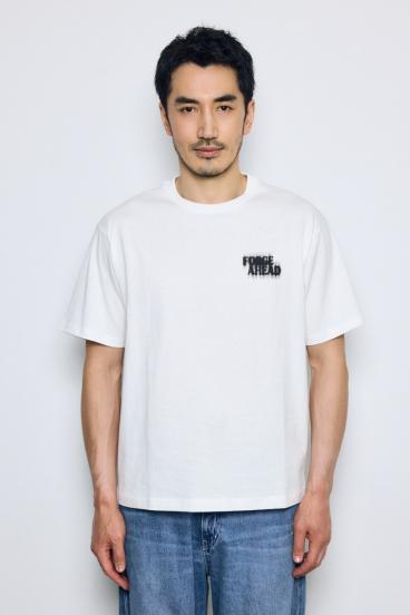 ぼかしバックプリントTEE 詳細画像
