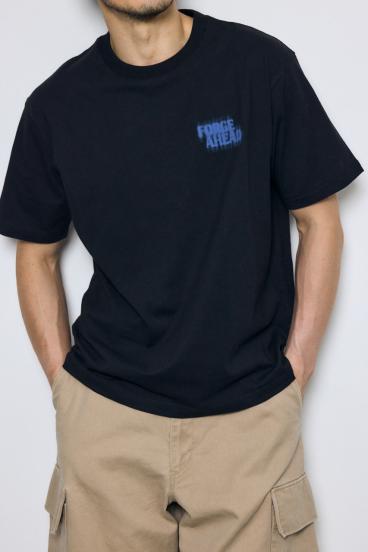 ぼかしバックプリントTEE