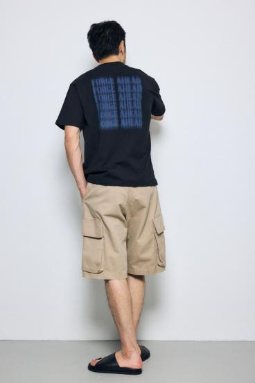 ぼかしバックプリントTEE 詳細画像