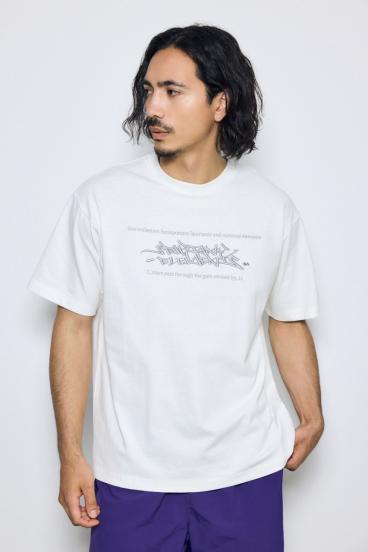 エンブロイダリーロゴTシャツ 詳細画像