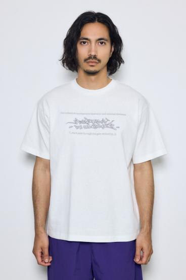 エンブロイダリーロゴTシャツ 詳細画像