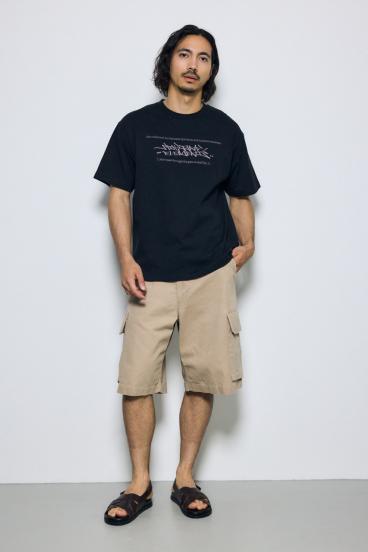エンブロイダリーロゴTシャツ 詳細画像