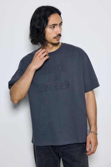 エンボスロゴTシャツ 詳細画像
