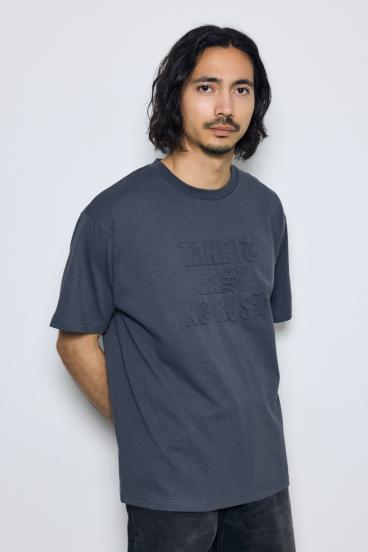 エンボスロゴTシャツ 詳細画像