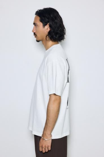 バーティカルグラフィックTシャツ 詳細画像