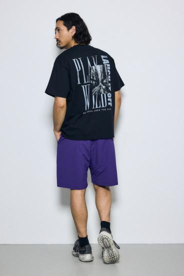 バーティカルグラフィックTシャツ 詳細画像