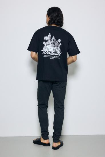 リゾートバックグラフィックTシャツ 詳細画像