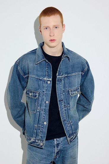 【SS先行アイテム】セカンドタイプデニムジャケット 詳細画像
