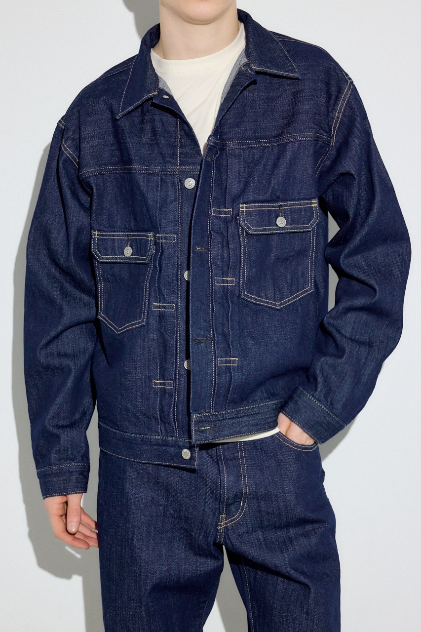 JIL SANDER インディゴブルー デニムジャケット JIL SANDER】ジルサンダー ”本人期” デニムジャケット indigo blue