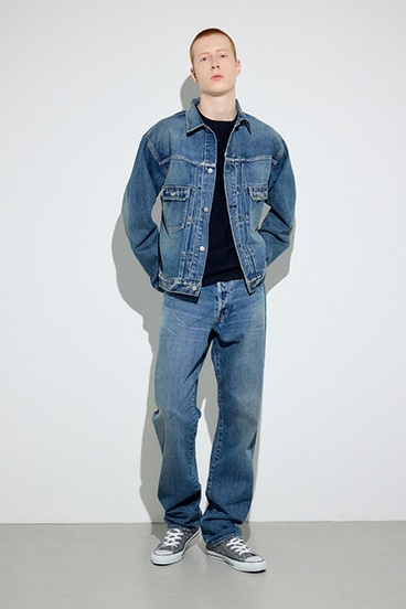 【SS先行アイテム】AZUL DENIM ルーズストレート 詳細画像