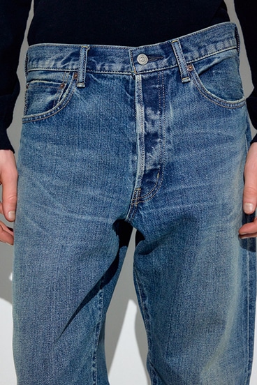 【SS先行アイテム】AZUL DENIM ルーズストレート 詳細画像