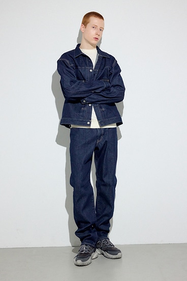 【SS先行アイテム】AZUL DENIM ルーズストレート 詳細画像