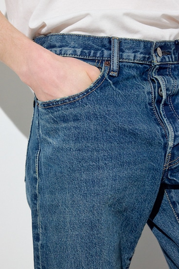 【SS先行アイテム】AZUL DENIM ベーシックストレート 詳細画像