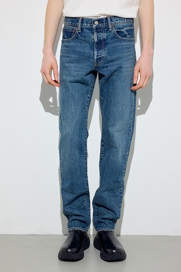 【SS先行アイテム】AZUL DENIM ベーシックストレート 詳細画像